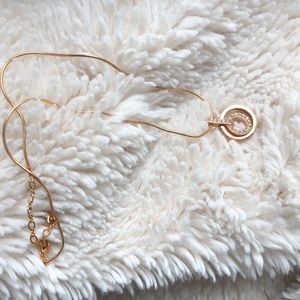 Swarovski pendant and chain